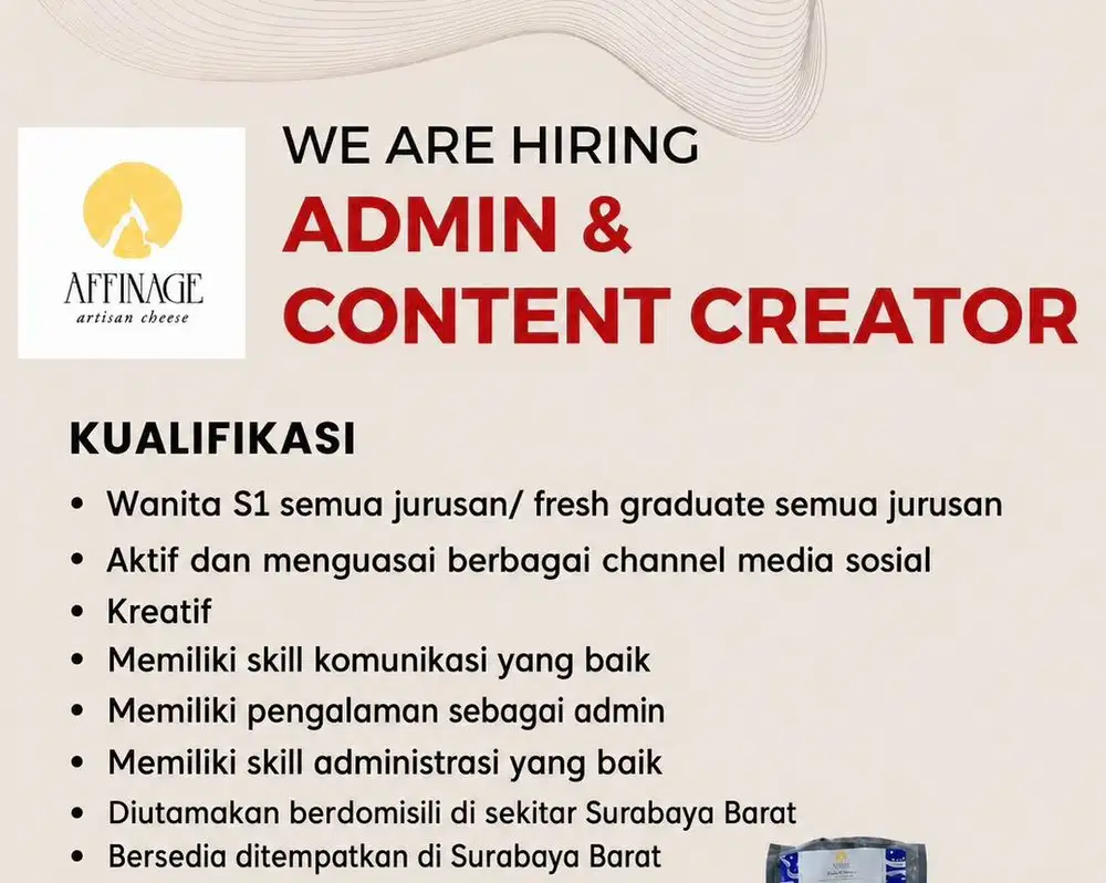 Admin & content creator