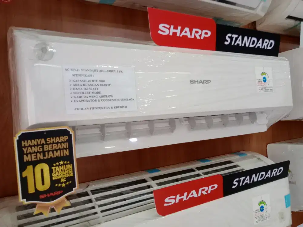 Sharp AC Split 1/2Pk AH-A5BEY2 Garuda Series ~0,5Pk ~Suoer Jet Mode