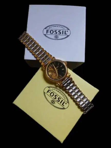 Jam Tangan Fossl Manual Winding Unik Langka Original