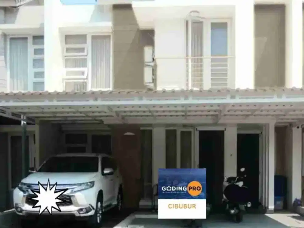 JUAL RUMAH CITRA GRAN CIBUBUR SHM BANGUNAN 2 LANTAI SEMI FURNITUR RAPI SIAP HUNI