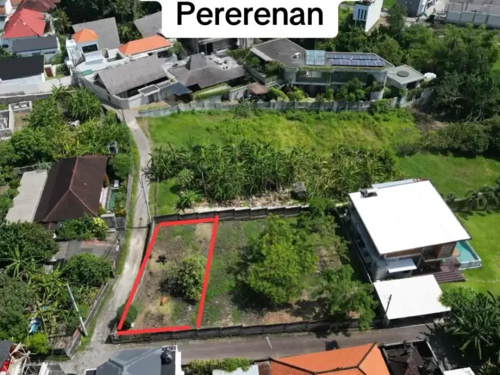 SALE Tanah Villa SHM Pererenan Akses Mobil