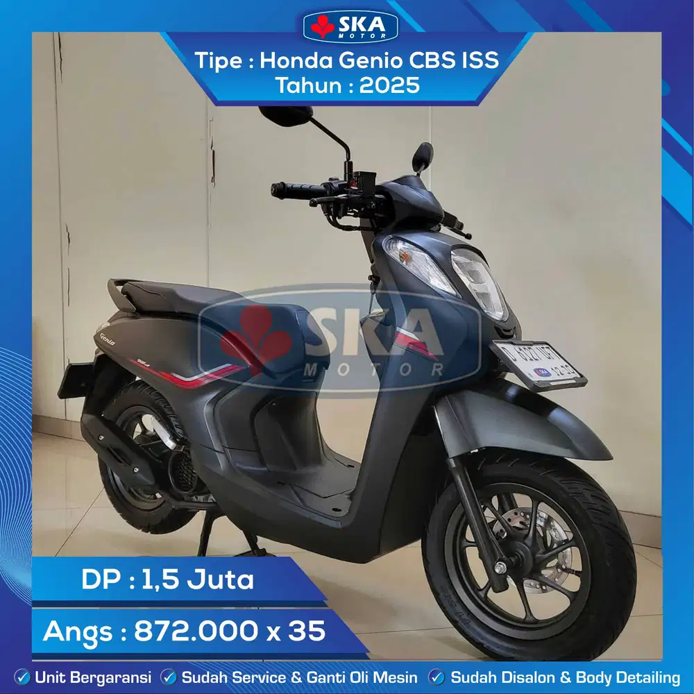 Honda Genio CBS ISS Tahun 2025