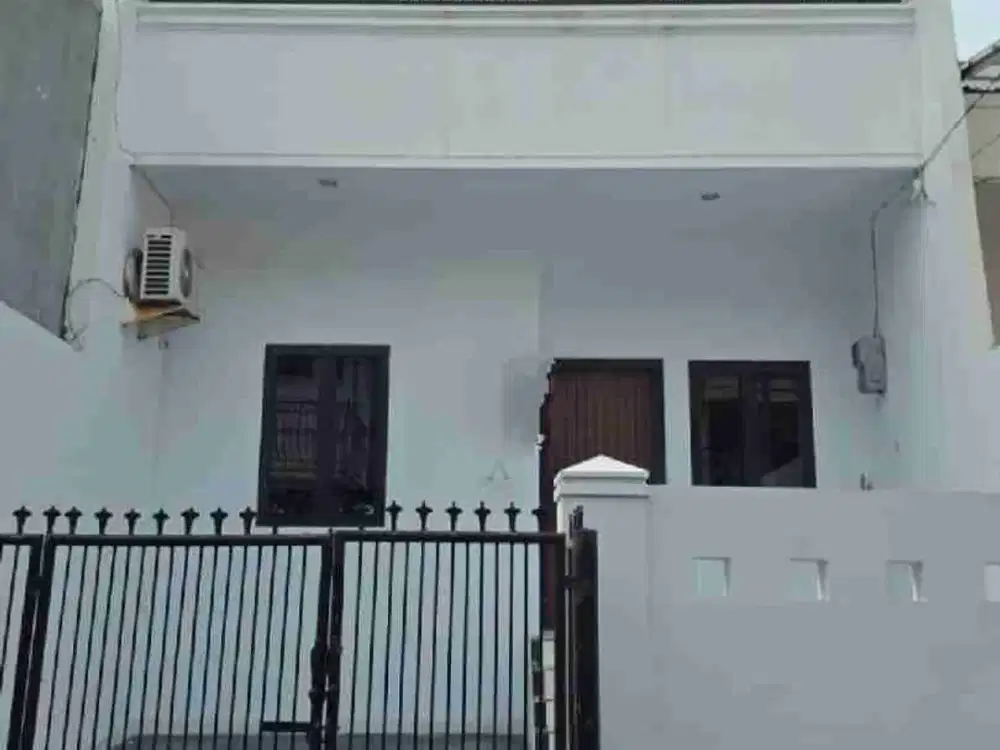 Disewakan rumah minimalis cluster ex brand new uda tinggi dari jalan di kelapa gading permai jakut