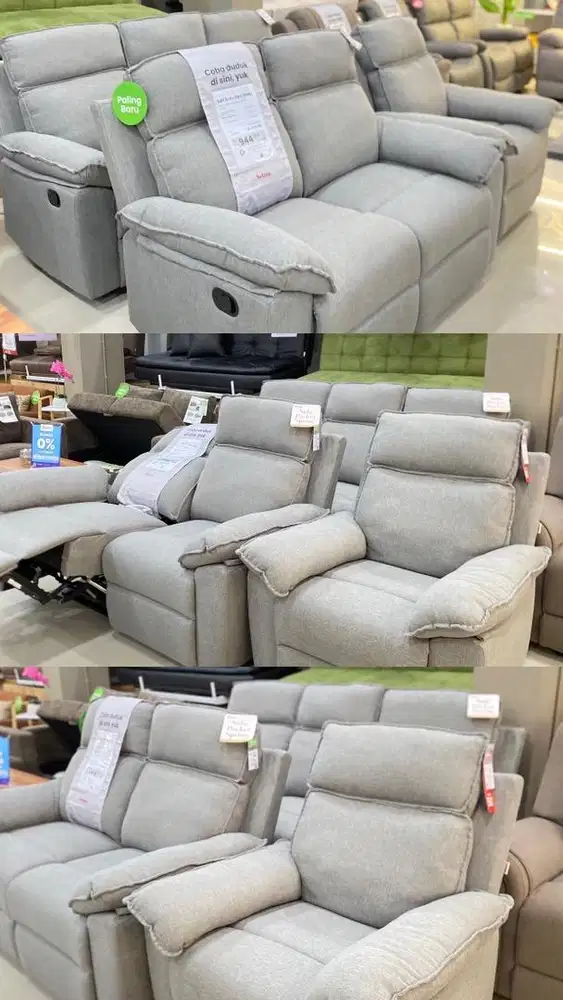 HARGA SPESIAL PRODAK BARU SOFA RECLINER SELMA