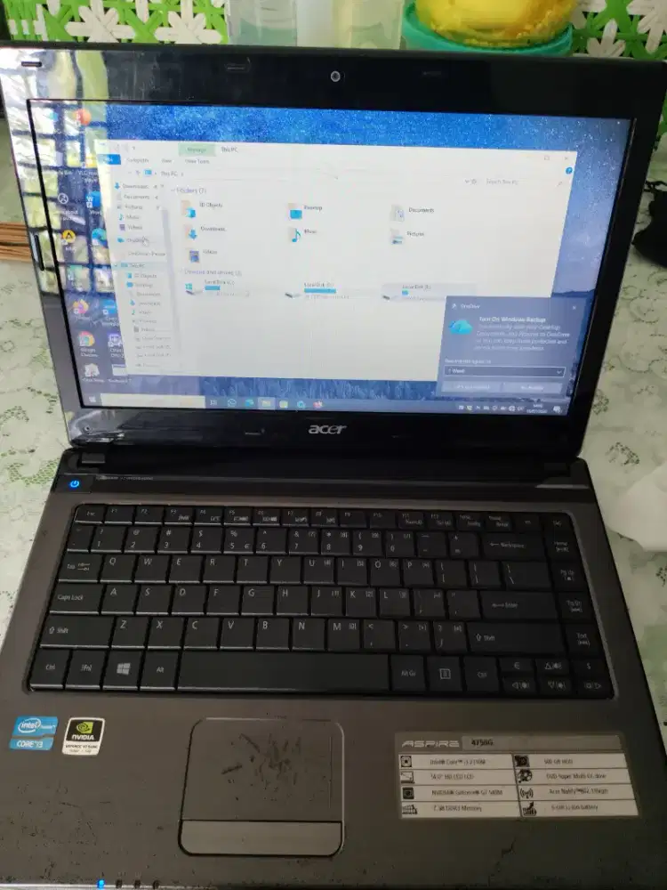 Laptop Acer Aspire 4750 G