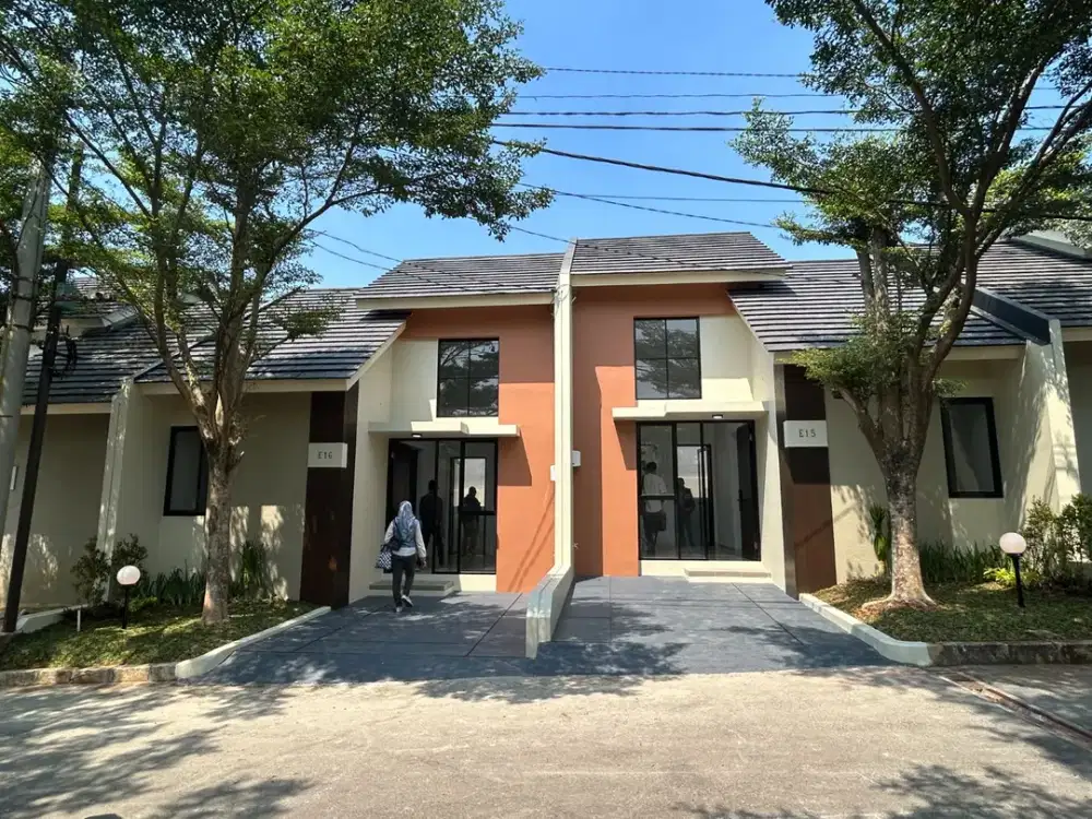 Rumah Siap huni Semi Furnish Fasilitas komplit ada kolam renang