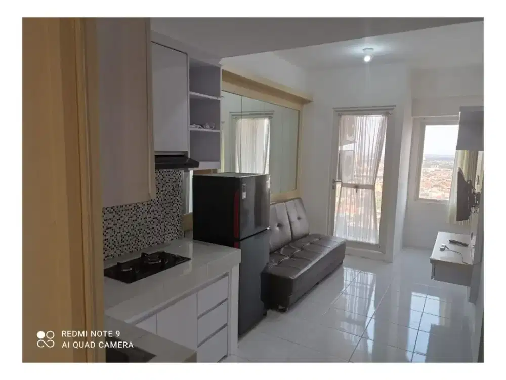 disewakan apartemen puncak CBD surabaya barat 2 BR full furnish 25jt/tahun