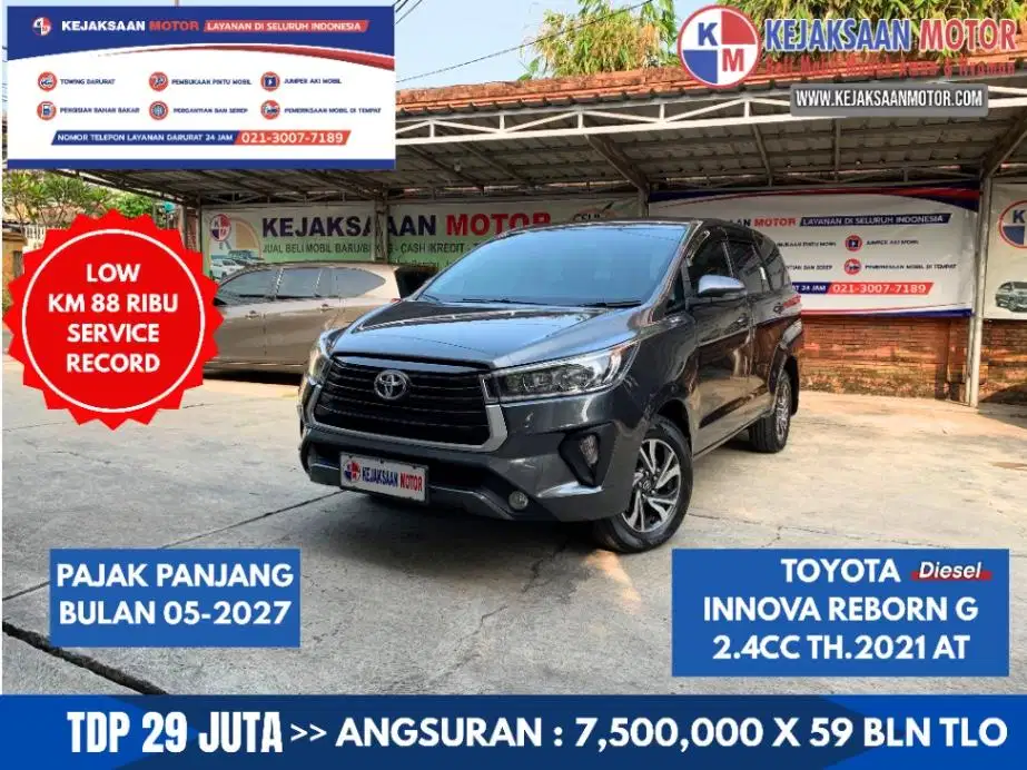Toyota Innova Reborn G 2.4CC Diesel Automatic Th.2021