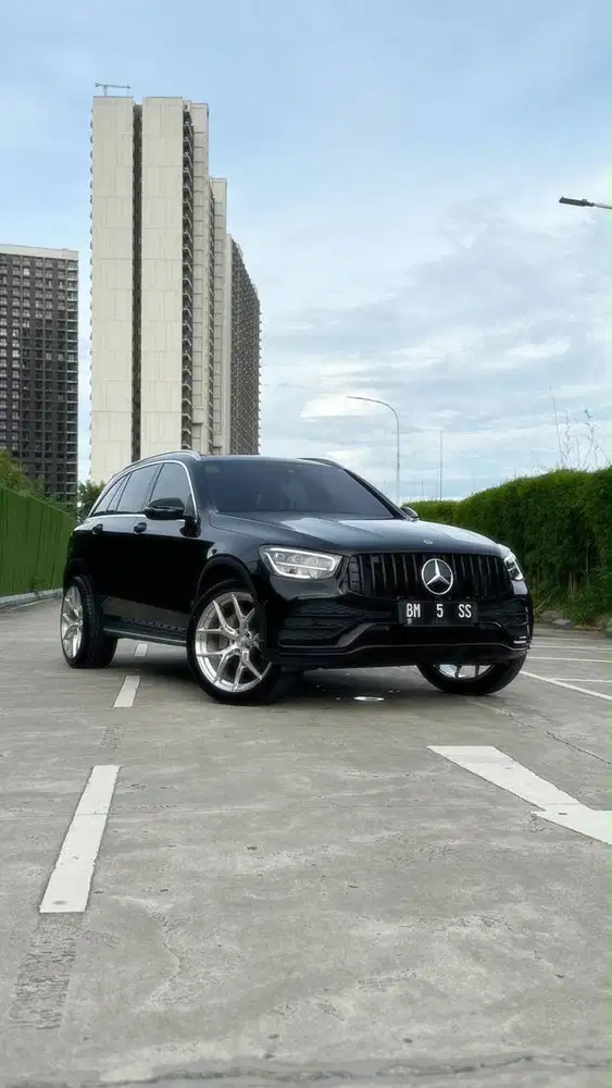 MERCEDES-Benz GLC200 2021 Hitam Forged 21 2020 Mercy 2022 Speedo AMG