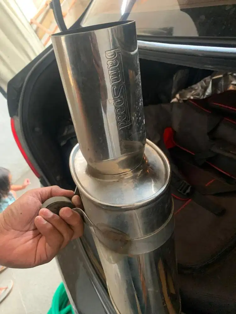 Knalpot mobil yy exhaust bamzpeed