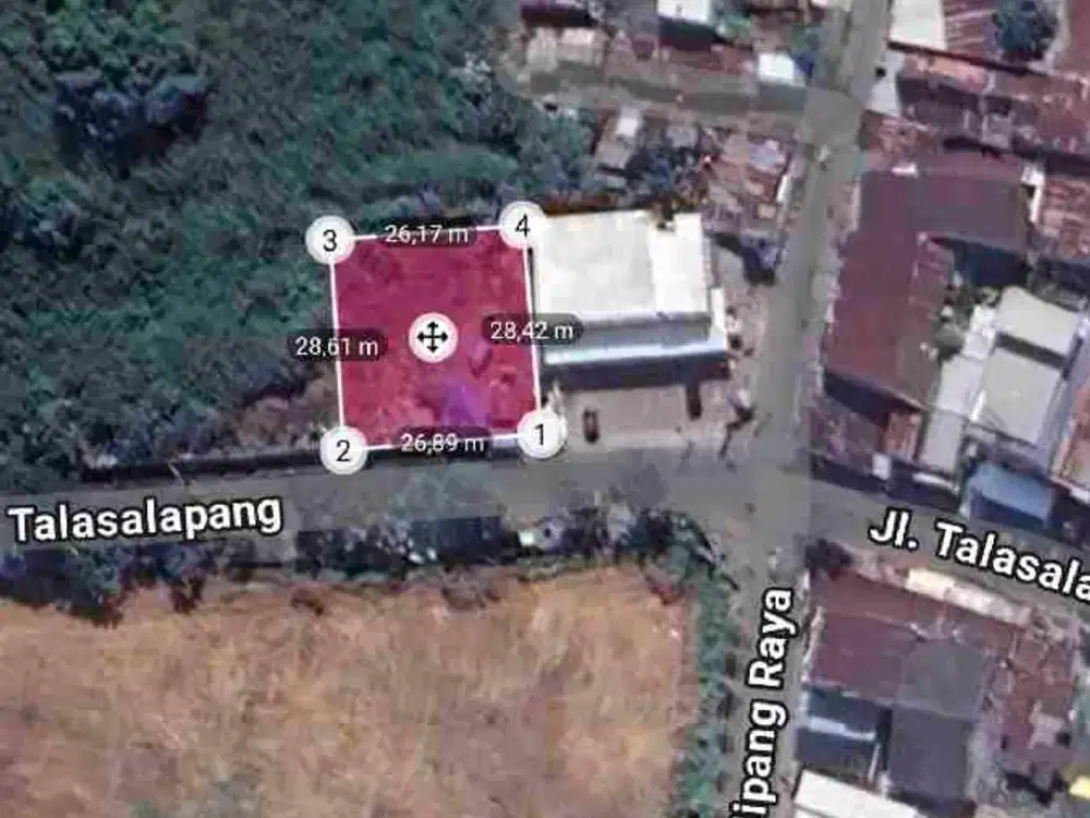 Di sewakan Tanah jl Talasalapang