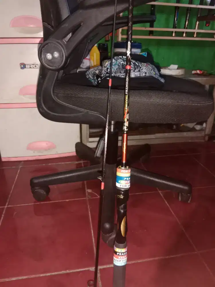 Dijual set piranti mancing