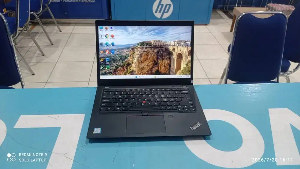 LENOVO THINKPAD X390 CORE i5 RAM 8GB SSD 256 KINERJA CEPAT SLIM/TIPIS