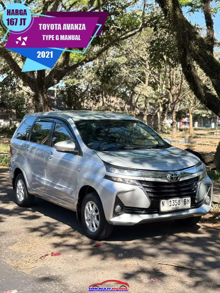TOYOTA AVANZA G 2021 MANUAL