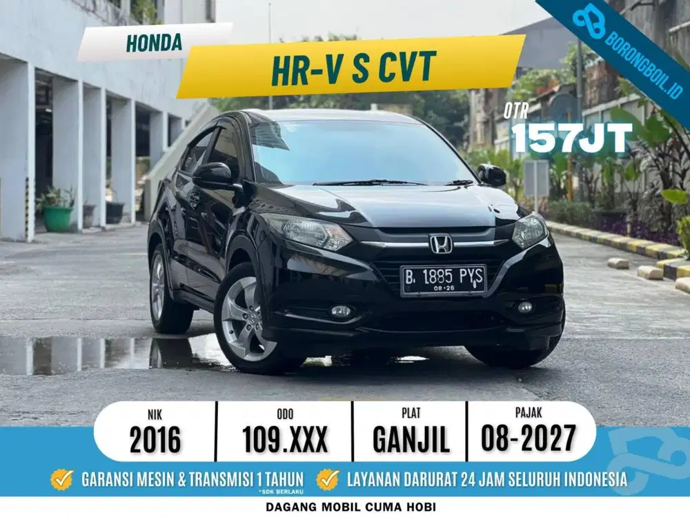 Honda HRV S CVT 2016 Hitam