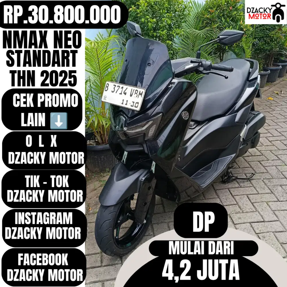 NMAX NEO STANDART 2025 SECOND LIKE NEW