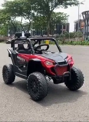 Mainan Mobil Aki Anak Jeep Mighty PMB M 9388