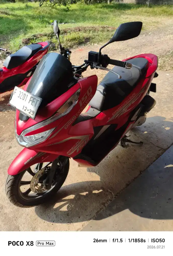 PCX 2020 MERAH PAJAK PANJANG