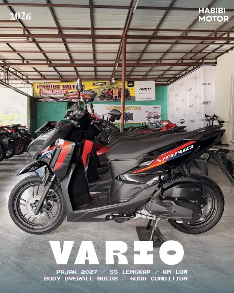 CASH KREDIT VARIO 125 CBS 2026 GOOD CONDITION
