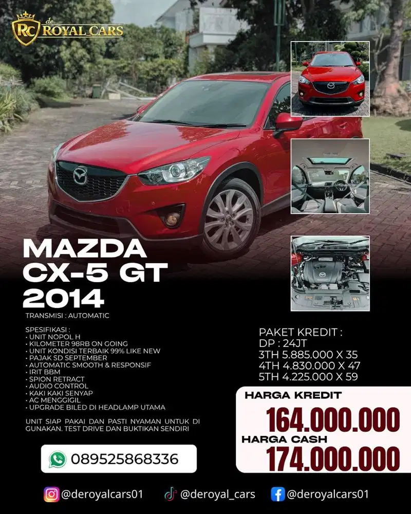 CX5 GT 2014 Istimewa