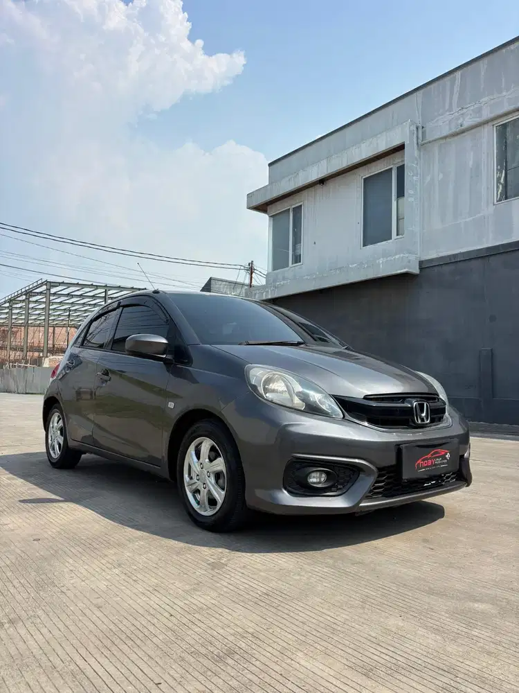 Honda Brio 1.2 CVT 2017 Automatic ( Abu Abu Metalik )