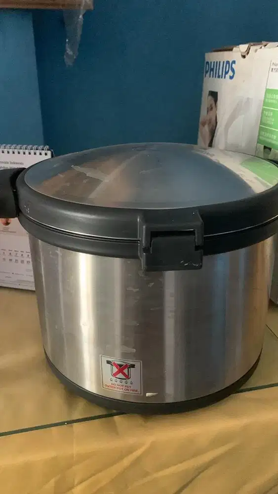 Magic Cooker , Thermos Stainless, merek TIGERJAPAN ORIGINAL