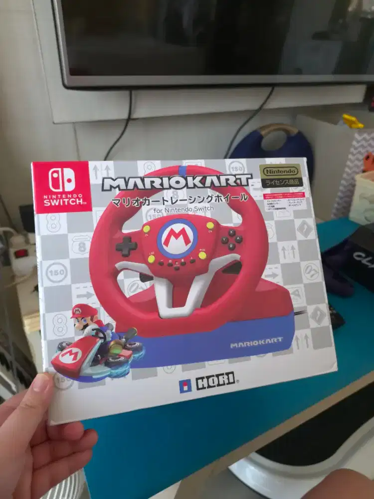 Mario steer wheel untuk Nintendo switch