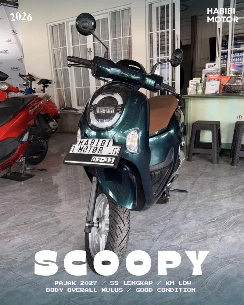 CASH KREDIT SCOOPY STYLISH 2026 GOOD CONDITION BISA SPAYLATTER