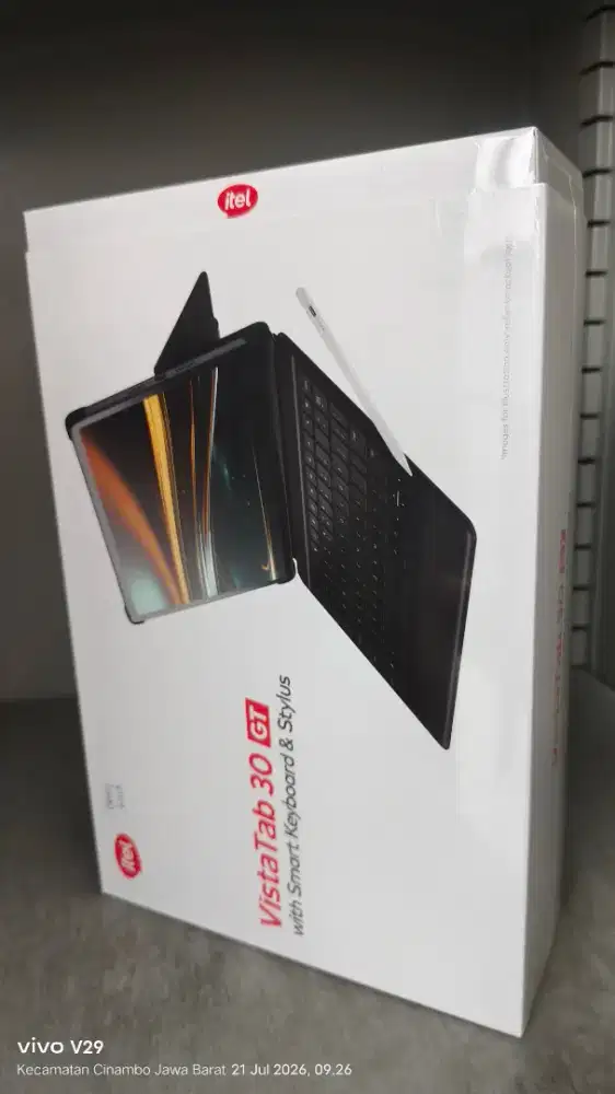 Itel Vista Tab GT 6+6/128 BARU PEN+Keyboard original spesial promo