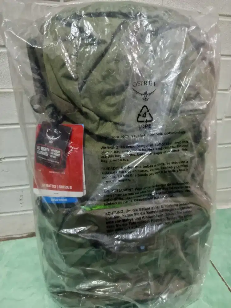 Tas carrier osprey stratos 50l