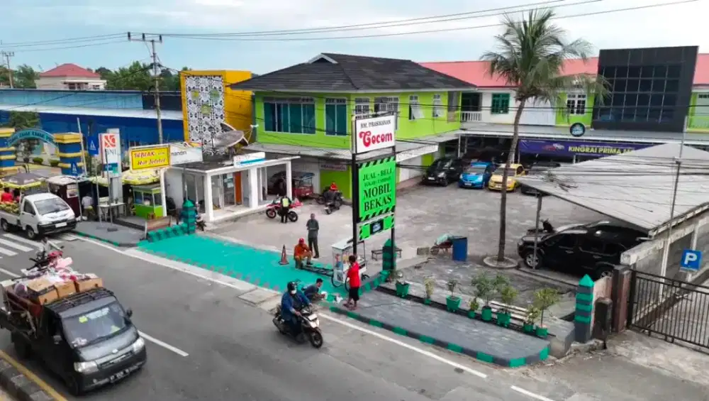 Di jual tanah pinggir jalan raya..22 x 28