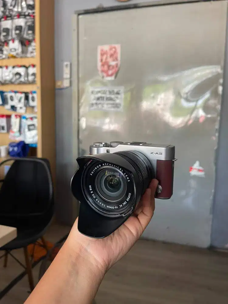 KAMERA FUJIFILM X-A3 + KIT BROWN