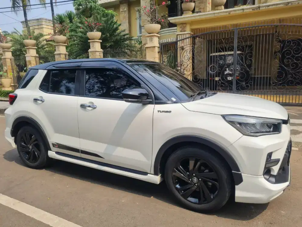 Raize GR Sport CVT 2022 Putih TSS Terlaris Siap Bawa