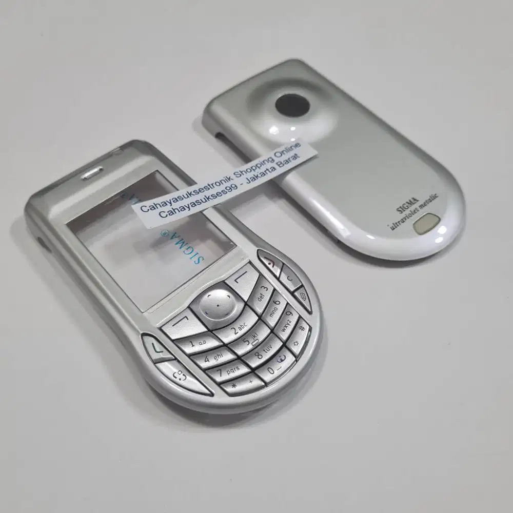 Casing Nokia 6630 Silver Housing Handphone Case Cover Hape Jadul