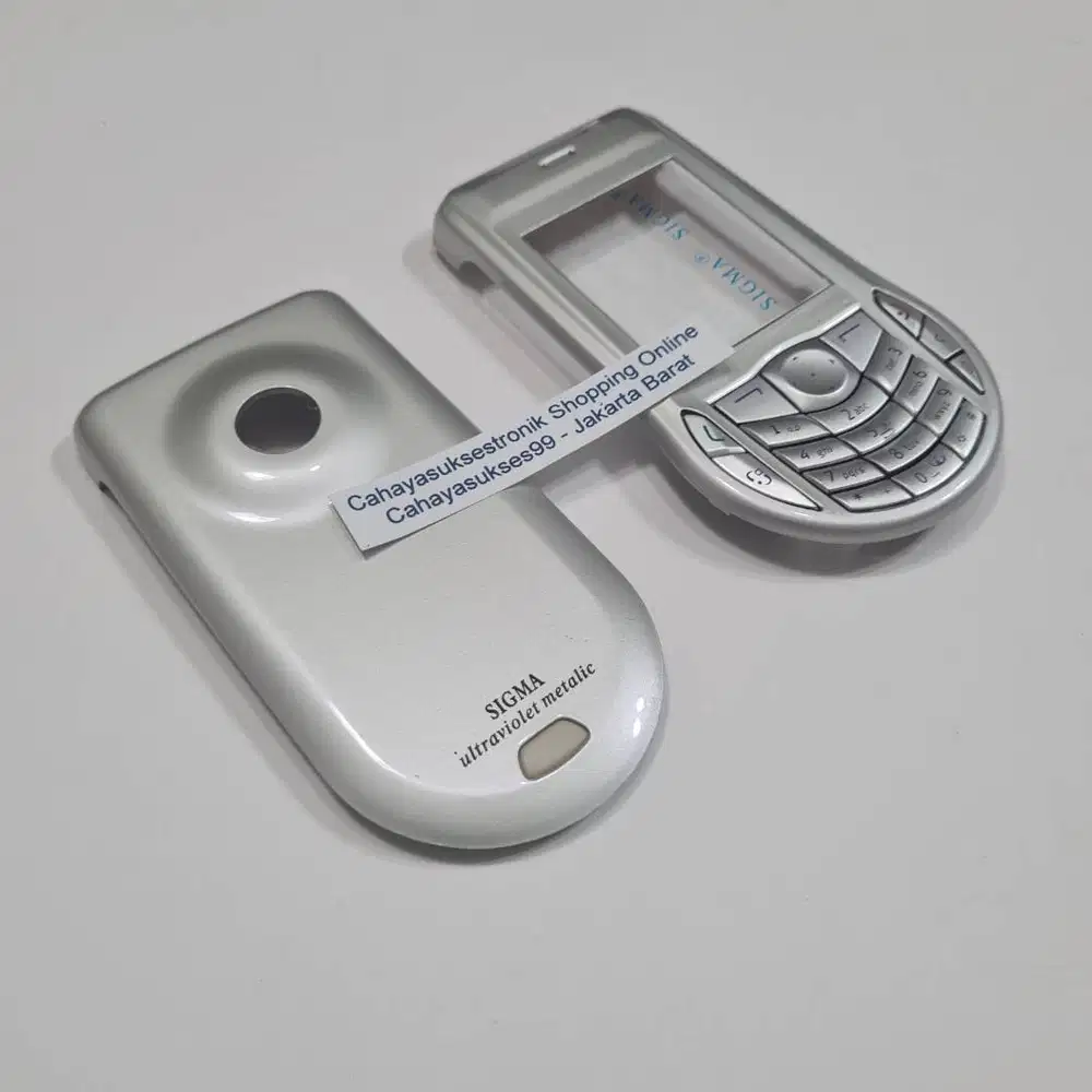 Casing Nokia 6630 Silver Housing Handphone Case Cover Hape Jadul