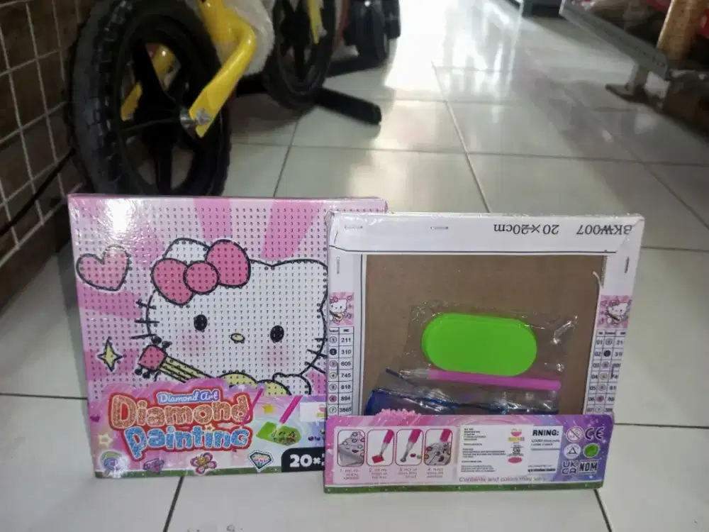 Mainan Anak Diamond painting