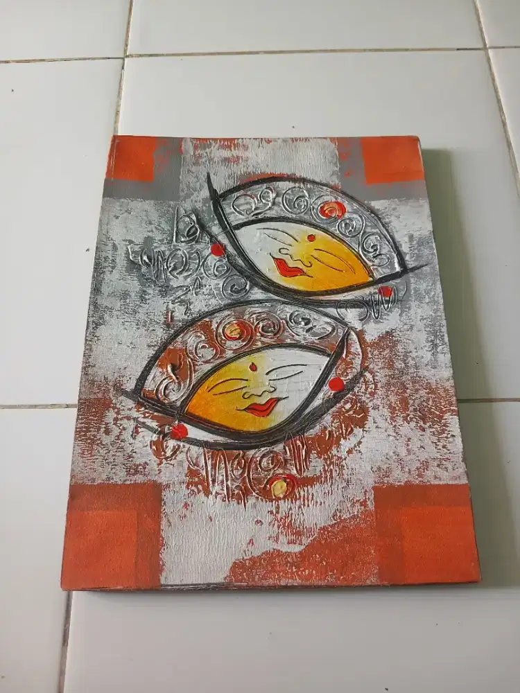 Lukisan bali / kanvas