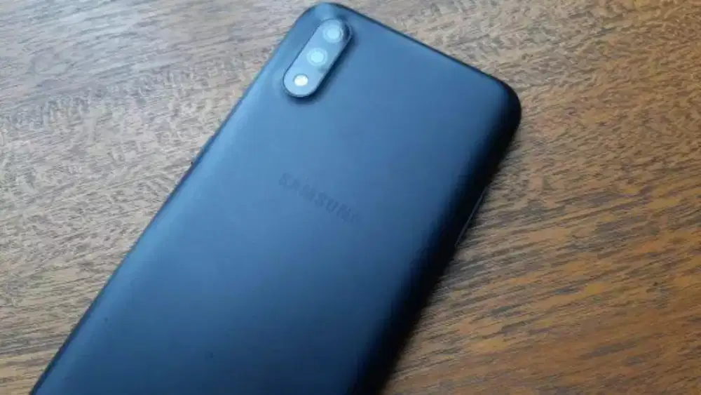 samsung galaxy a01 blue 2~16 andro 12 snow cone