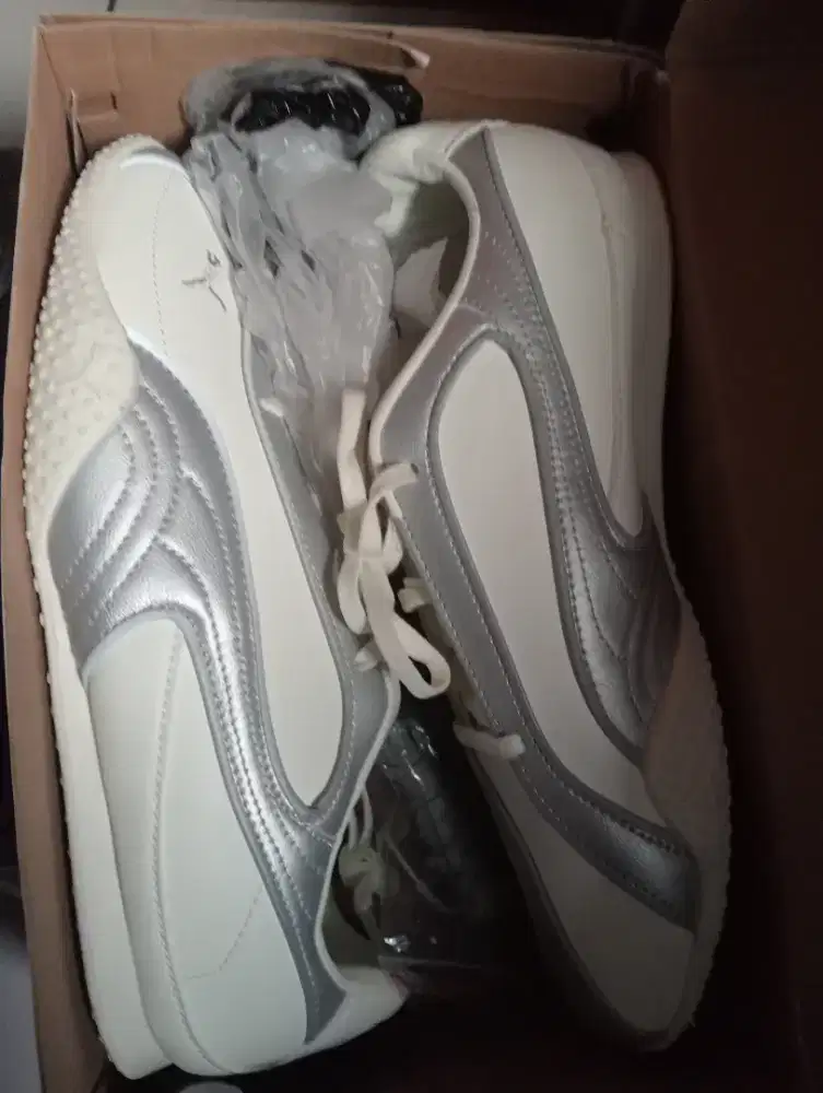 Puma Bella White Silver