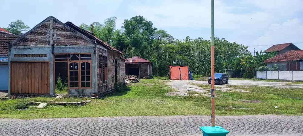 Tanah + Gudang Jual Murah