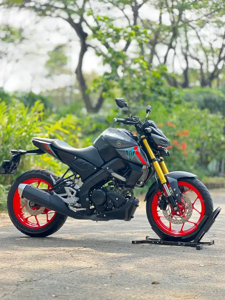 YAMAHA MT15 GREY 2021 KM 10K PAJAK HIDUP ANTI REWEL