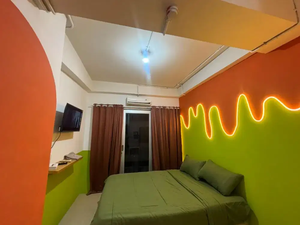 Sewa Apartemen Harian Bandung Grand Asia Afrika Murah Full Fasilitas