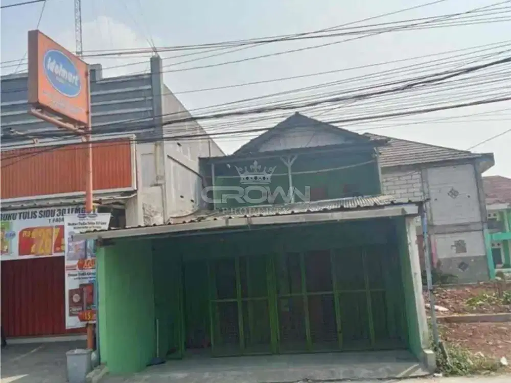 Ruko di Jl. Raya Pasar Babelan Bekasi. Murah Lokasi Strategis