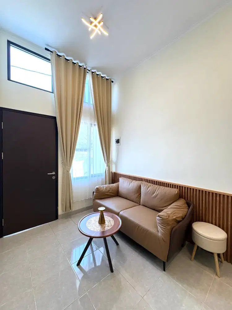 DISEWAKAN RUMAH TAHUNAN FULL FURNISHED Harvest City – Cluster Sakura