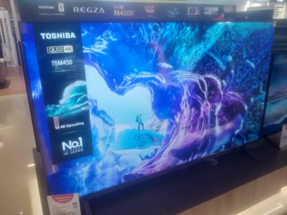 Toshiba 65 QLED 4K AI smart tv