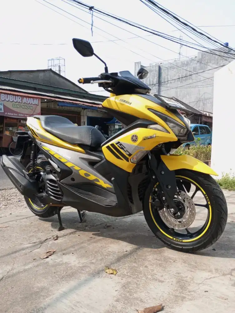 Yamaha Aerox Kuning Asli Low Km Gres Original