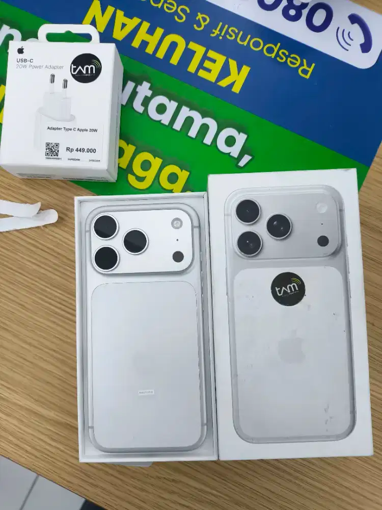 Cash dan cicilan iPhone 17promax 256/512gb ready