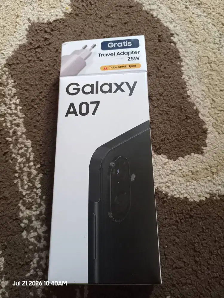 SAMSUNG GALAXY A07 KONDISI BARU, JUAL CEPAT