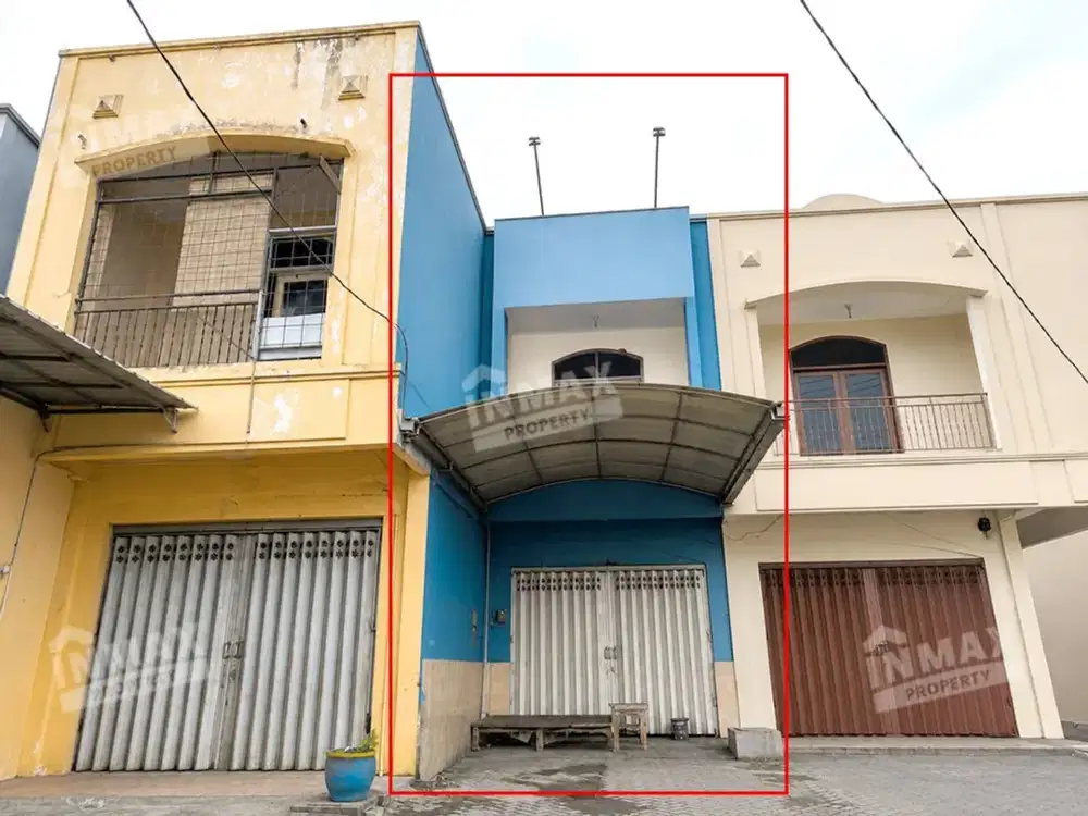 Ruko 2 Lantai Butuh Renovasi Area Komersial Arjosari Malang