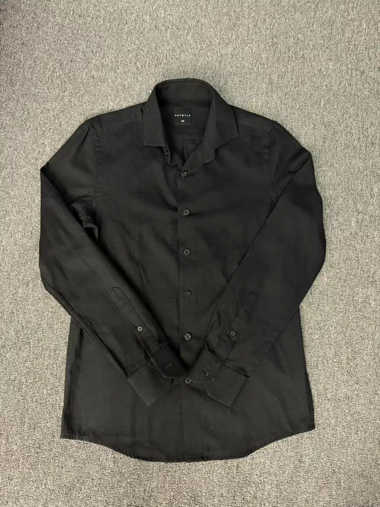 Kemeja Heymale Black